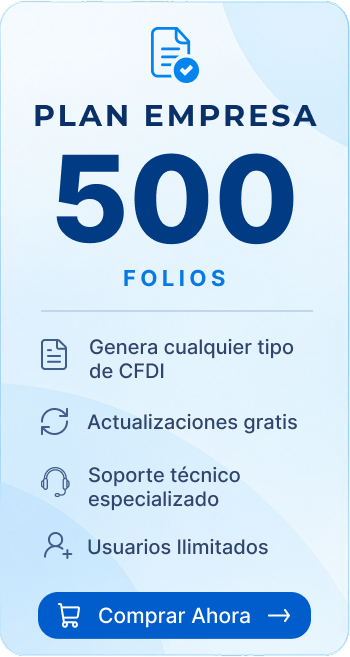 Plan Empresa 500 Folios