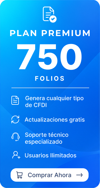 Plan Premium 750 Folios