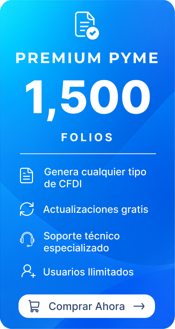 Plan Premium PyME 1,500 Folios