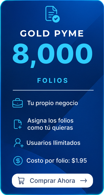 Plan Gold Pyme 8,000 Folios